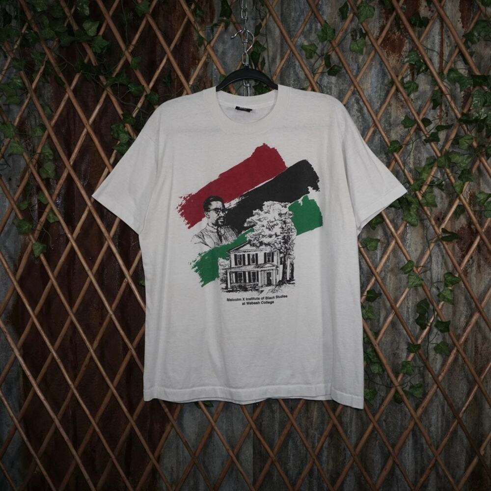 XL -Vintage Y2K Malcolm X Institute of Black studies t-shirt